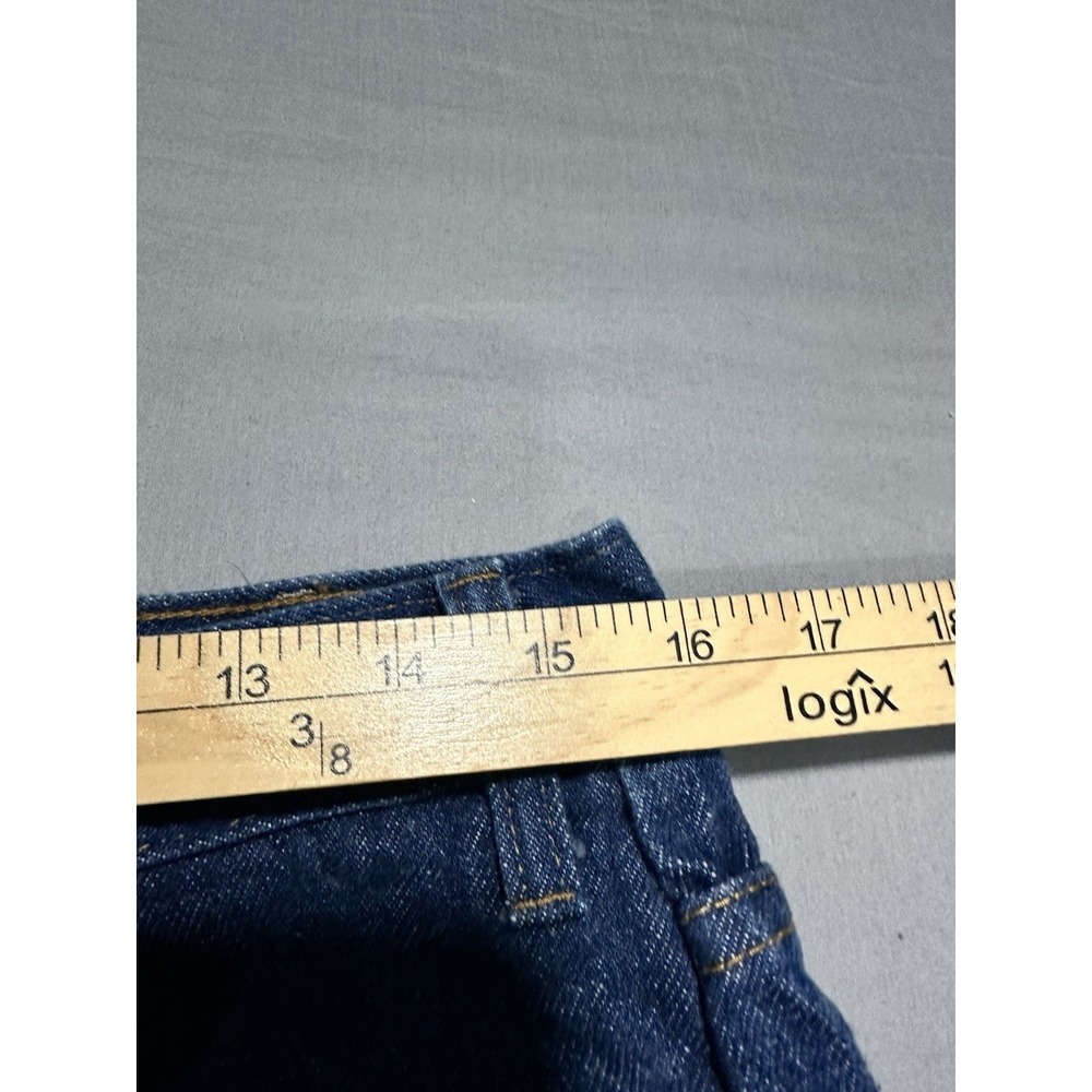 Big Bill‎ Flame Resistant Dark Wash Jeans 34x32 Cat 2 ARC Rated - Picture 4 of 10